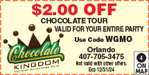Special Coupon Offer for Chocolate Kingdom